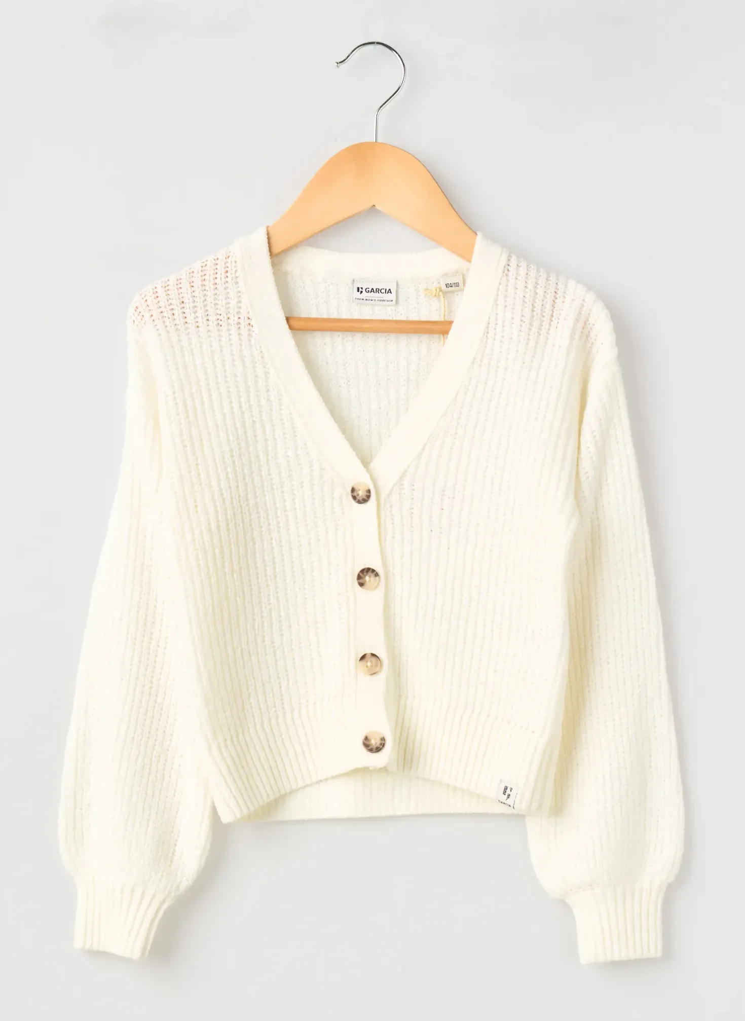 Gilet Manches Longues Garcia Beige