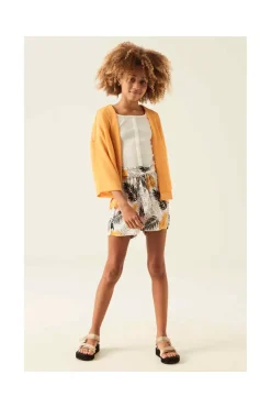 Gilet Manches Longues Garcia Ocre