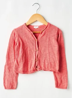 Gilet Manches Longues Gocco Rose