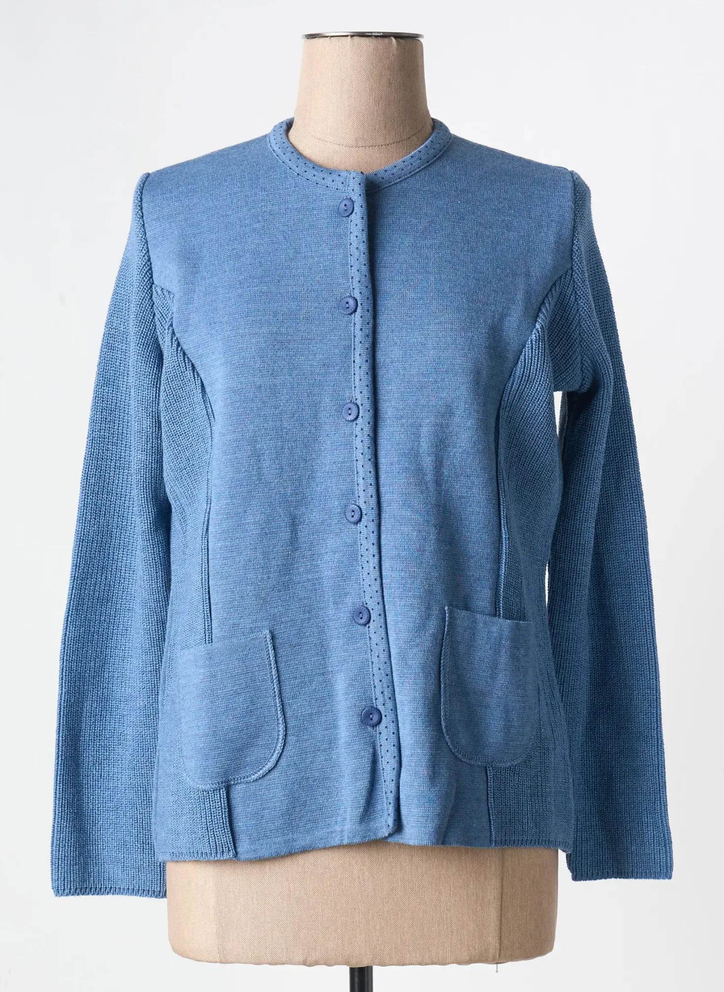 Gilet Manches Longues I.odena Bleu