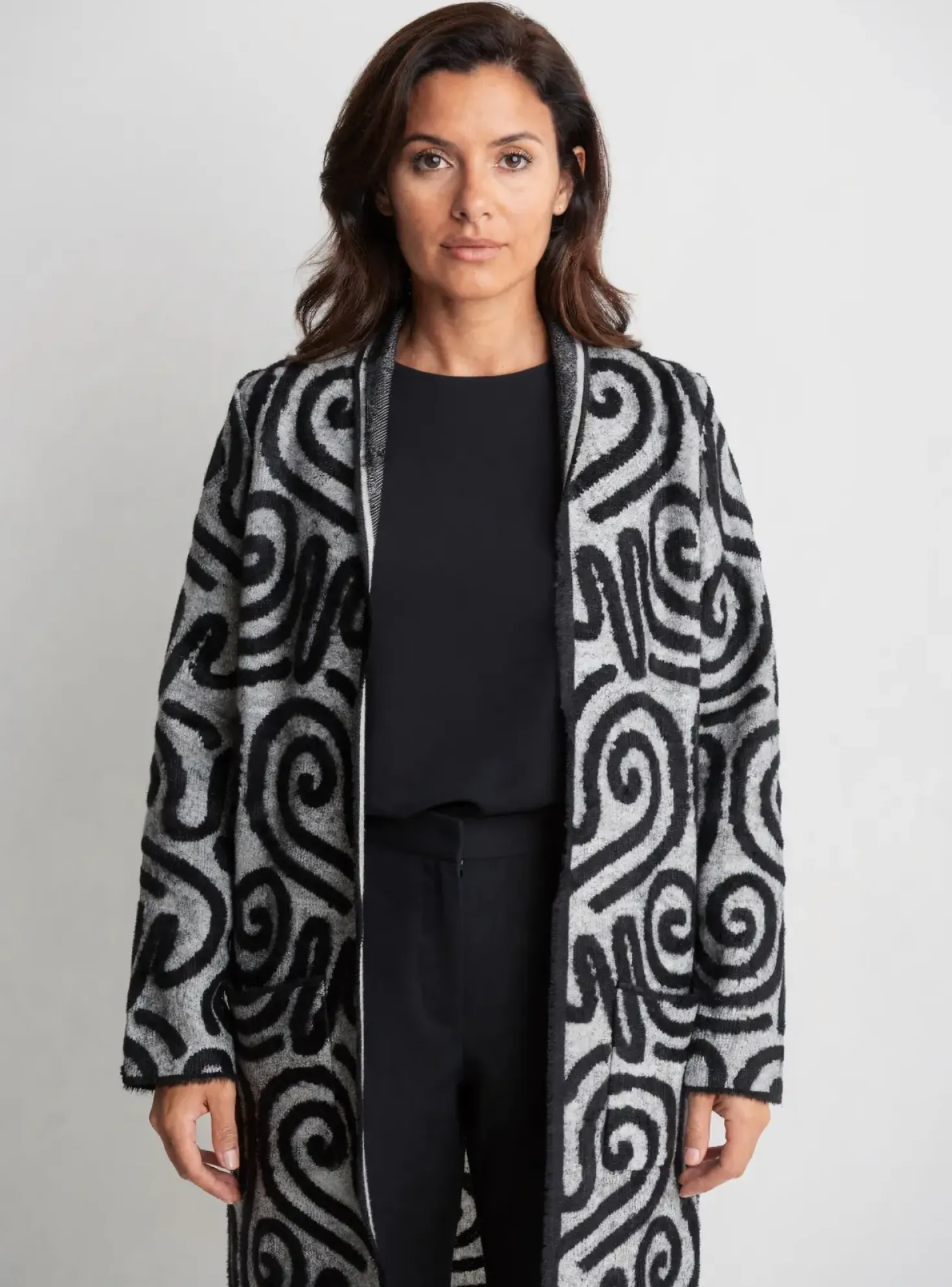 Gilet Manches Longues Joseph Ribkoff Noir
