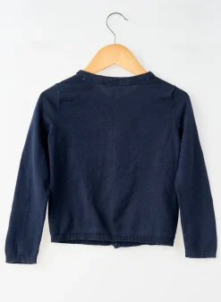 Gilet Manches Longues Kiabi Bleu