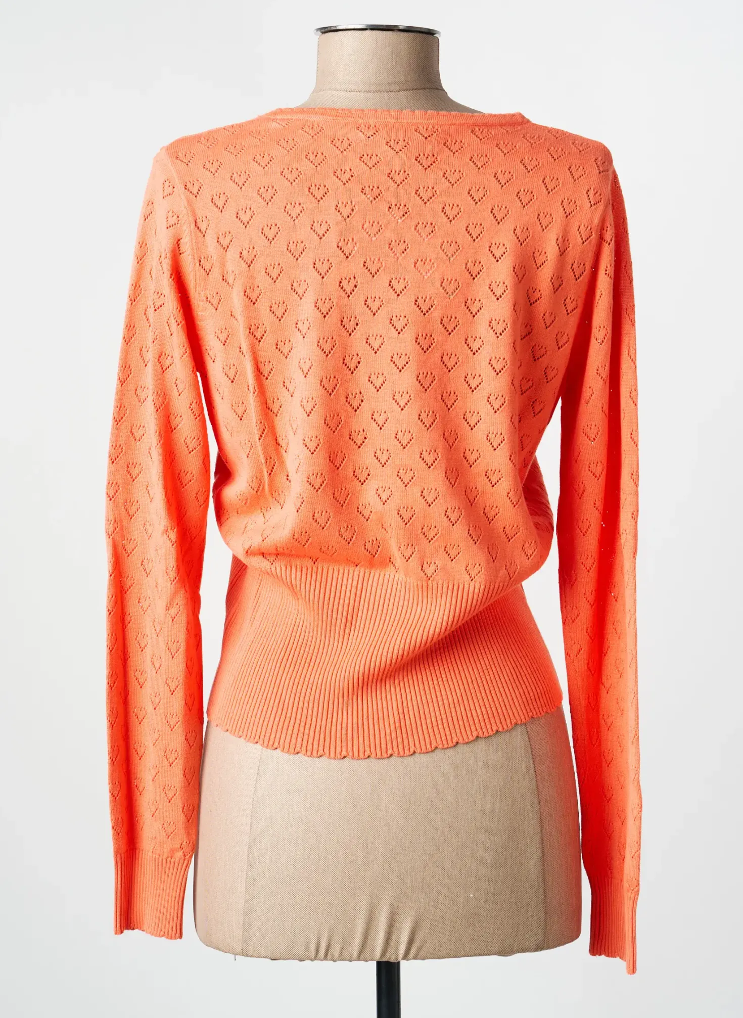 Gilet Manches Longues King Louie Orange