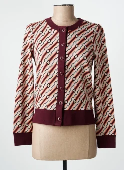 Gilet Manches Longues King Louie Violet