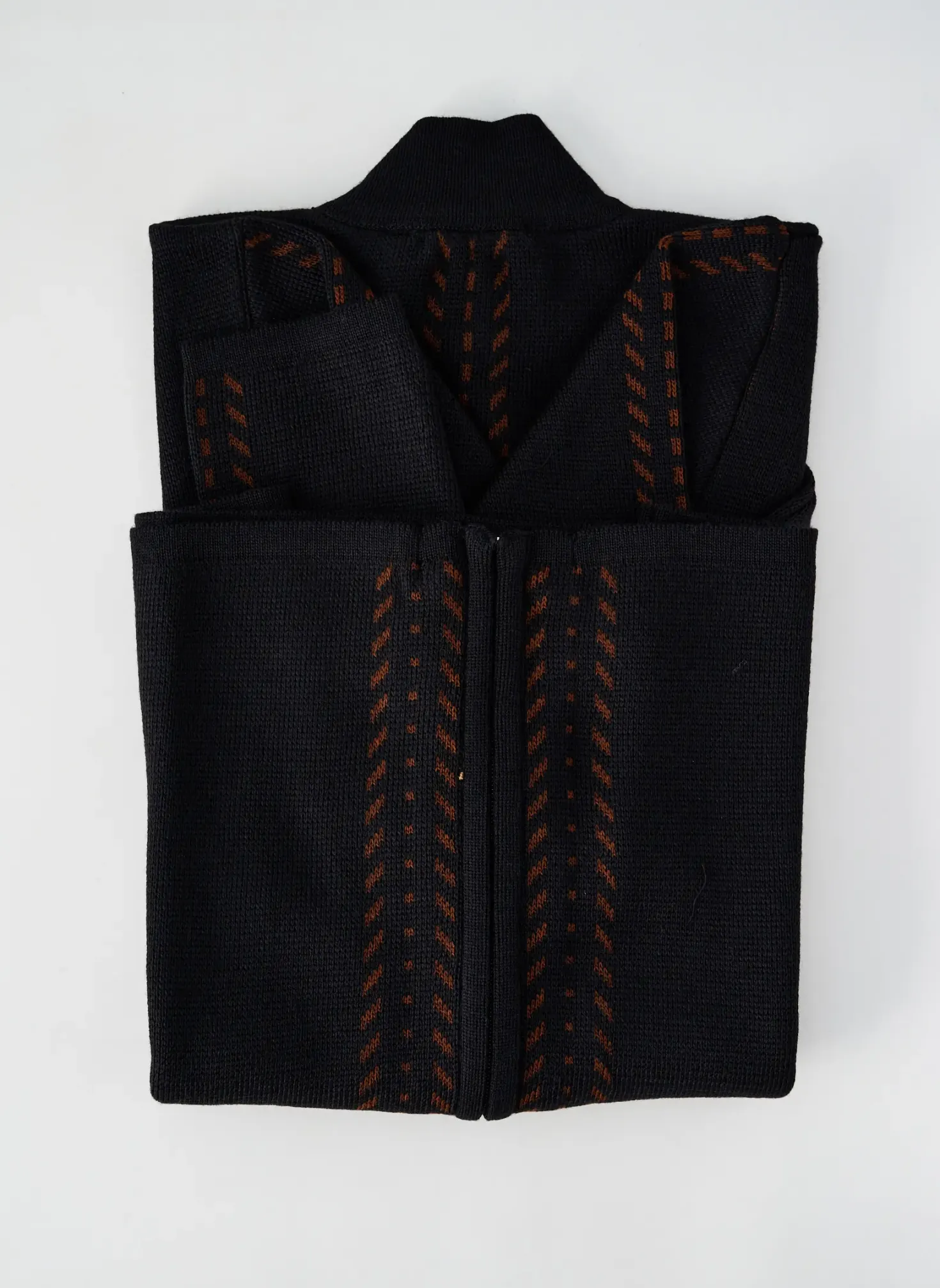 Gilet Manches Longues La Cible Rouge Noir
