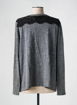 Gilet Manches Longues La Fee Maraboutee Gris