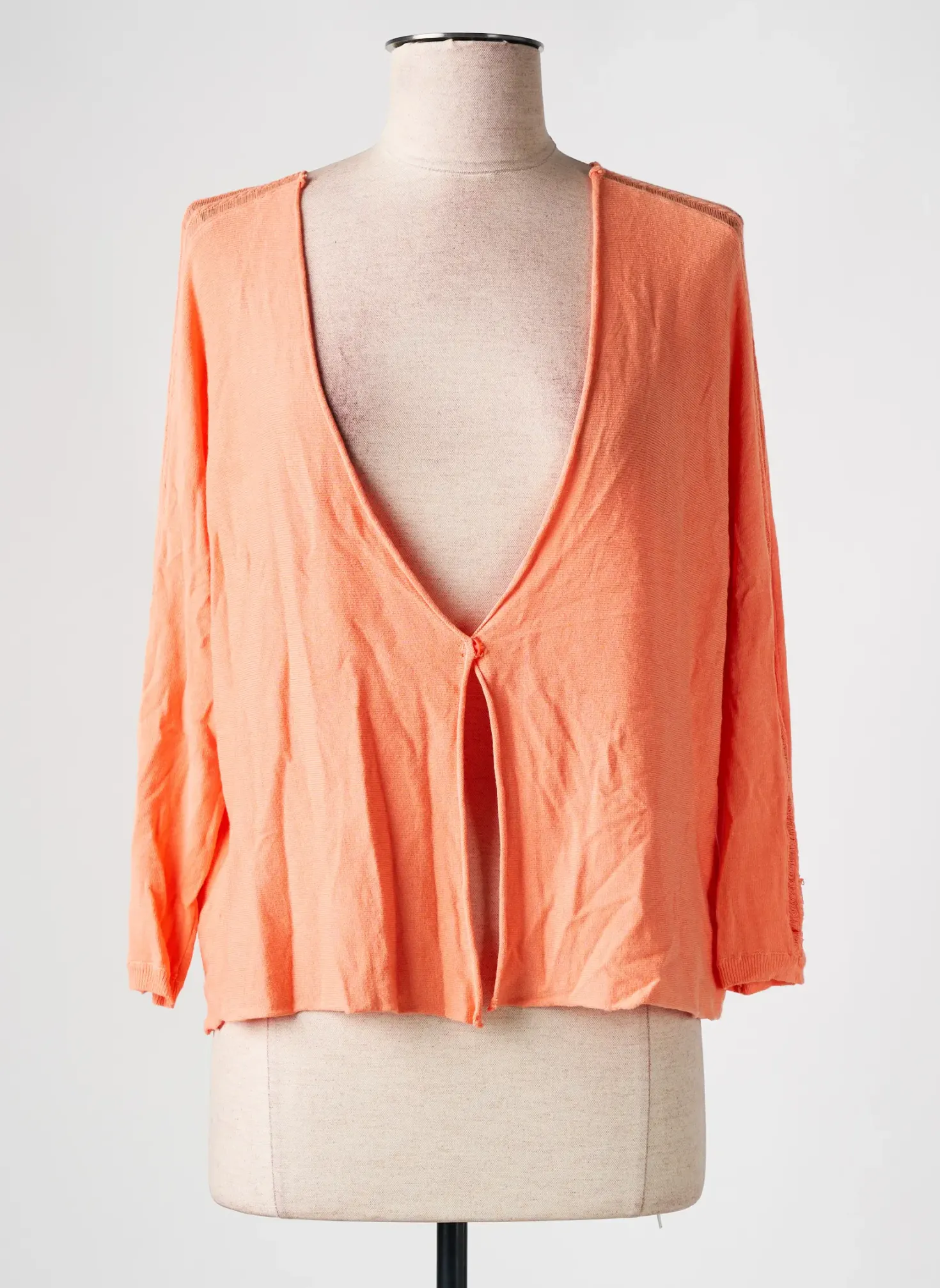 Gilet Manches Longues La Fee Maraboutee Orange