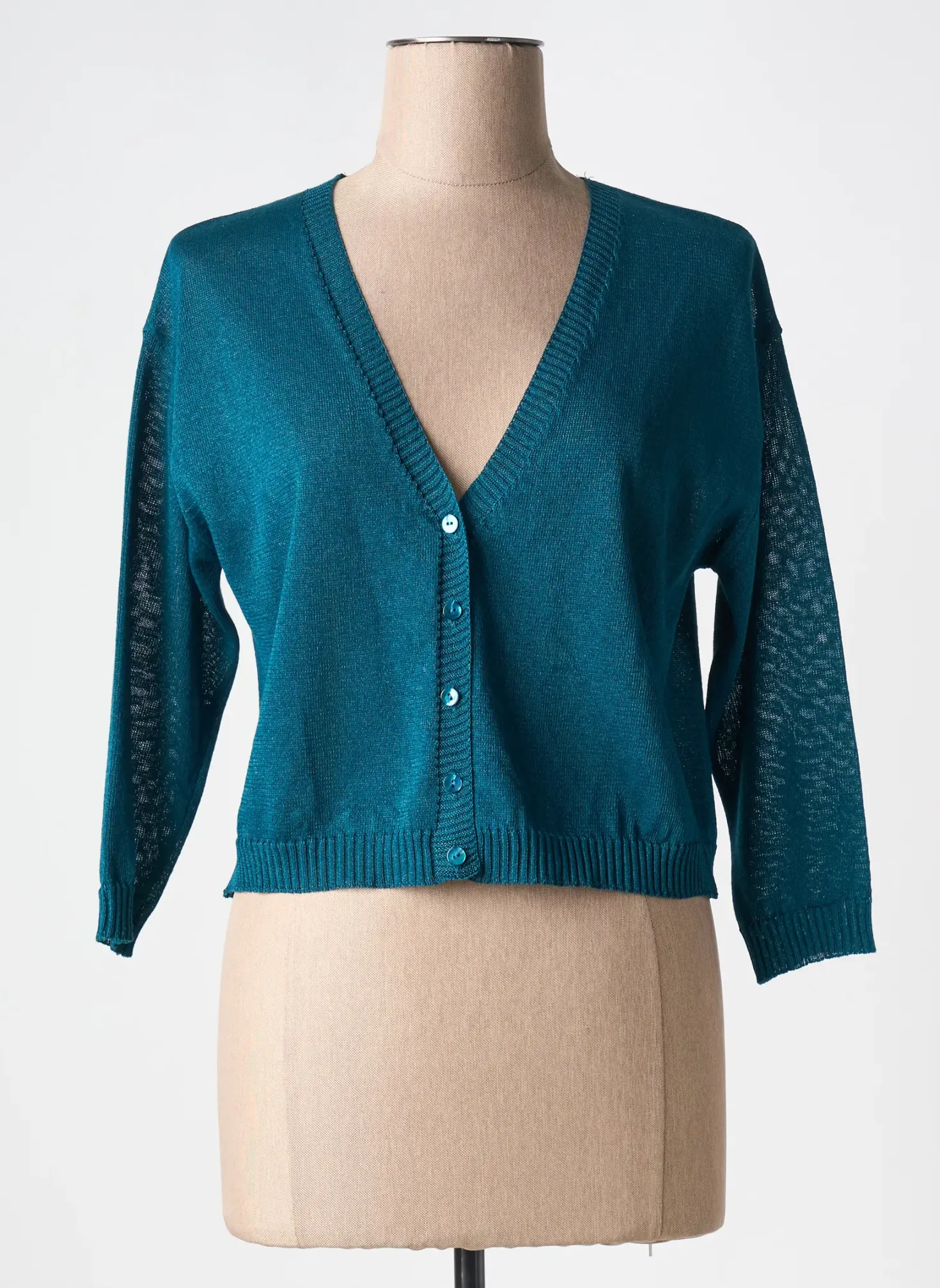 Gilet Manches Longues La Fee Maraboutee Vert