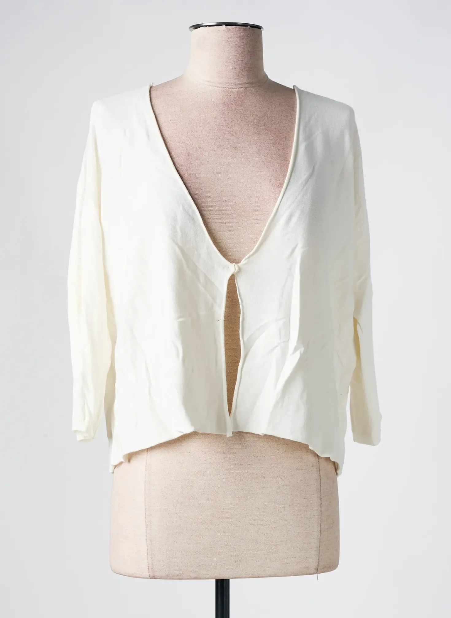 Gilet Manches Longues La Fee Maraboutee Blanc