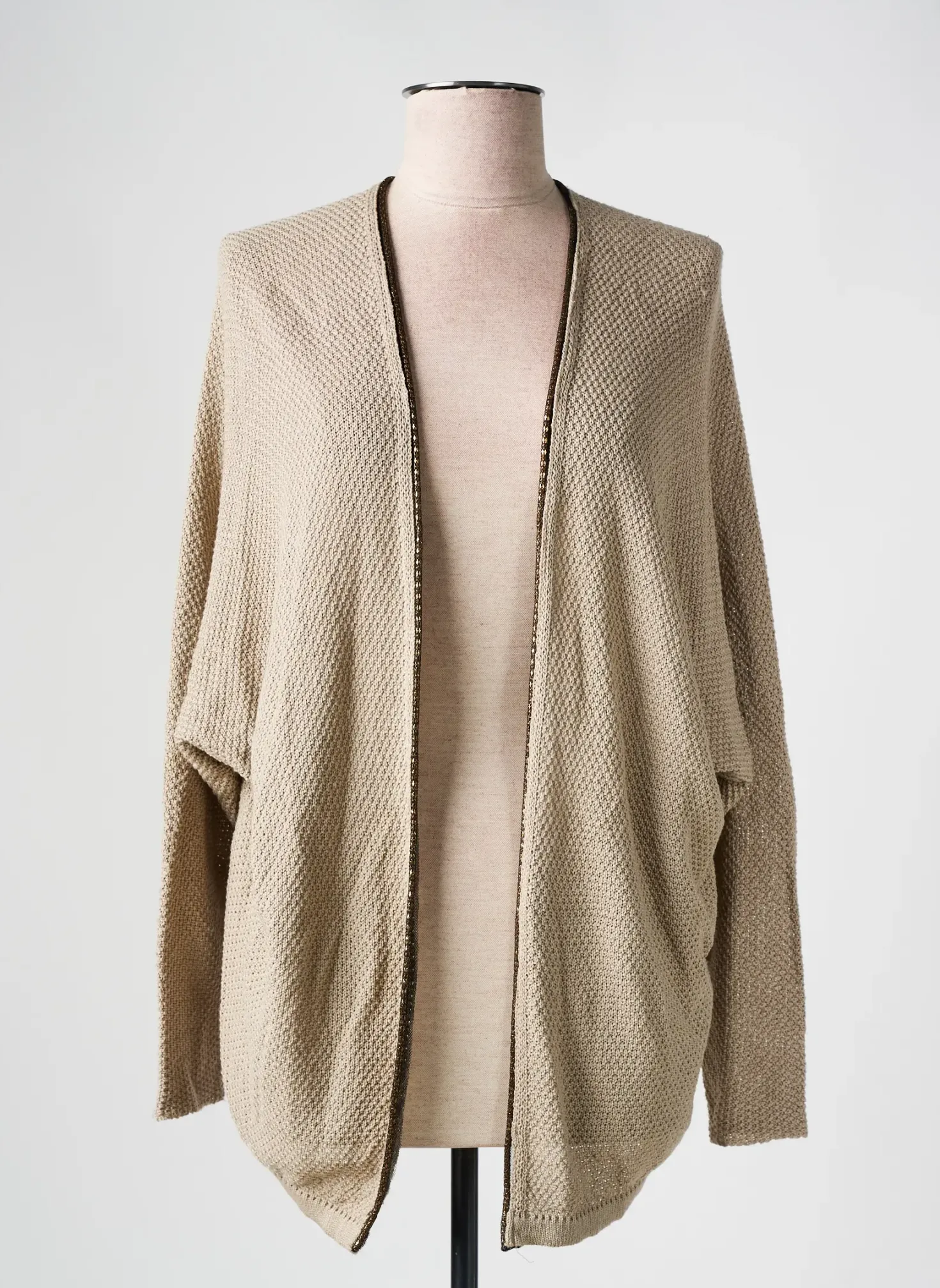 Gilet Manches Longues La Fee Maraboutee Marron