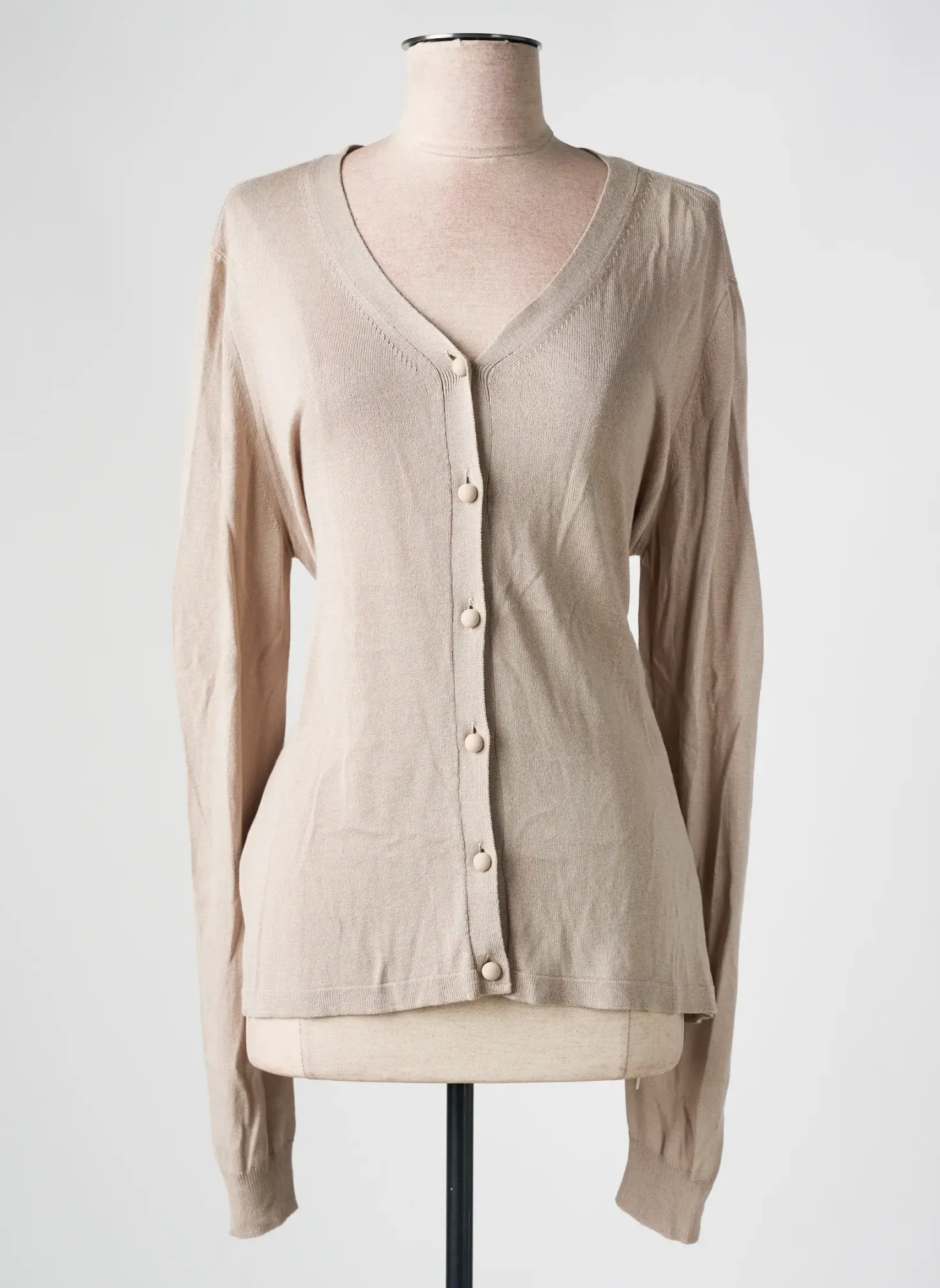 Gilet Manches Longues La Fee Maraboutee Marron