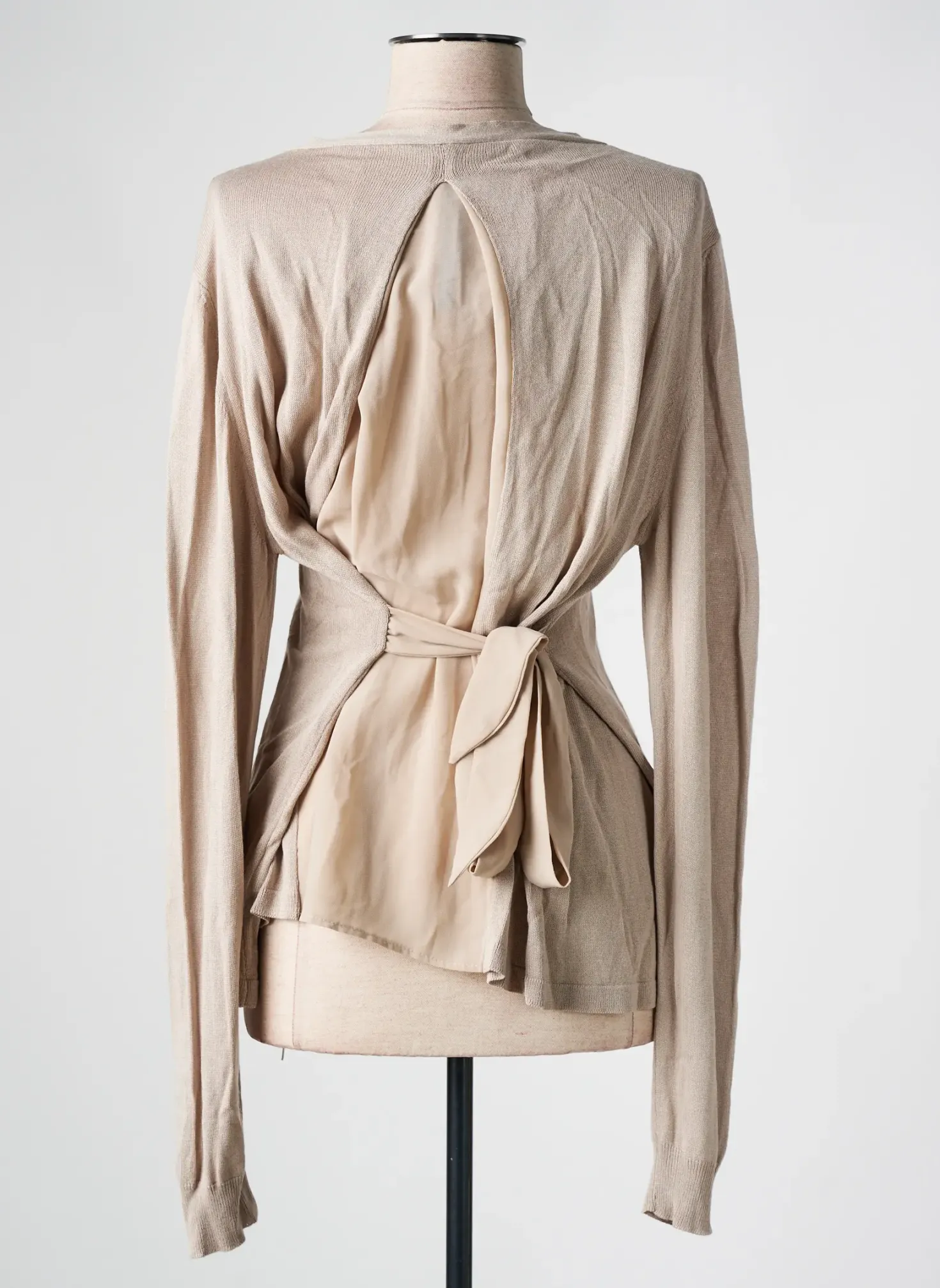 Gilet Manches Longues La Fee Maraboutee Marron