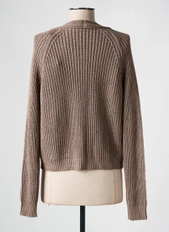Gilet Manches Longues La Fee Maraboutee Marron