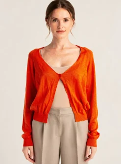 Gilet Manches Longues La Fee Maraboutee Orange