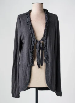 Gilet Manches Longues La Fee Maraboutee Gris