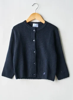 Gilet Manches Longues Lapin Bleu Bleu