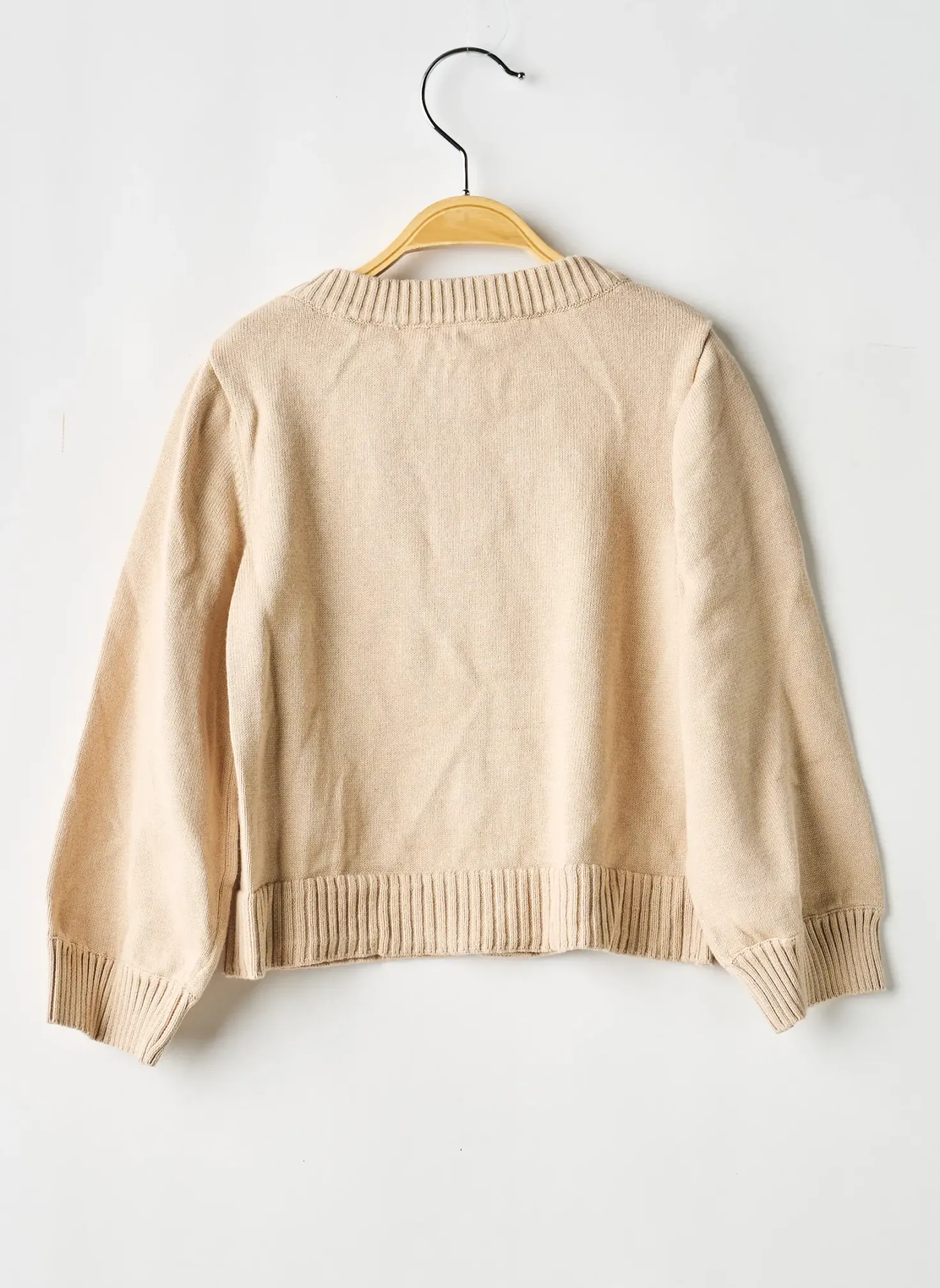 Gilet Manches Longues Levv Label Beige
