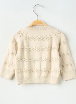 Gilet Manches Longues Levv Label Beige