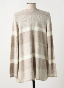 Gilet Manches Longues Marble Beige