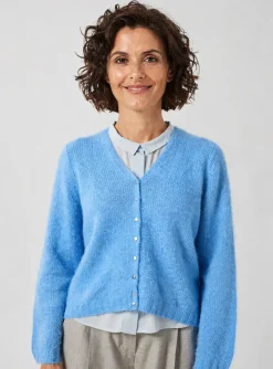 Gilet Manches Longues Marble Bleu
