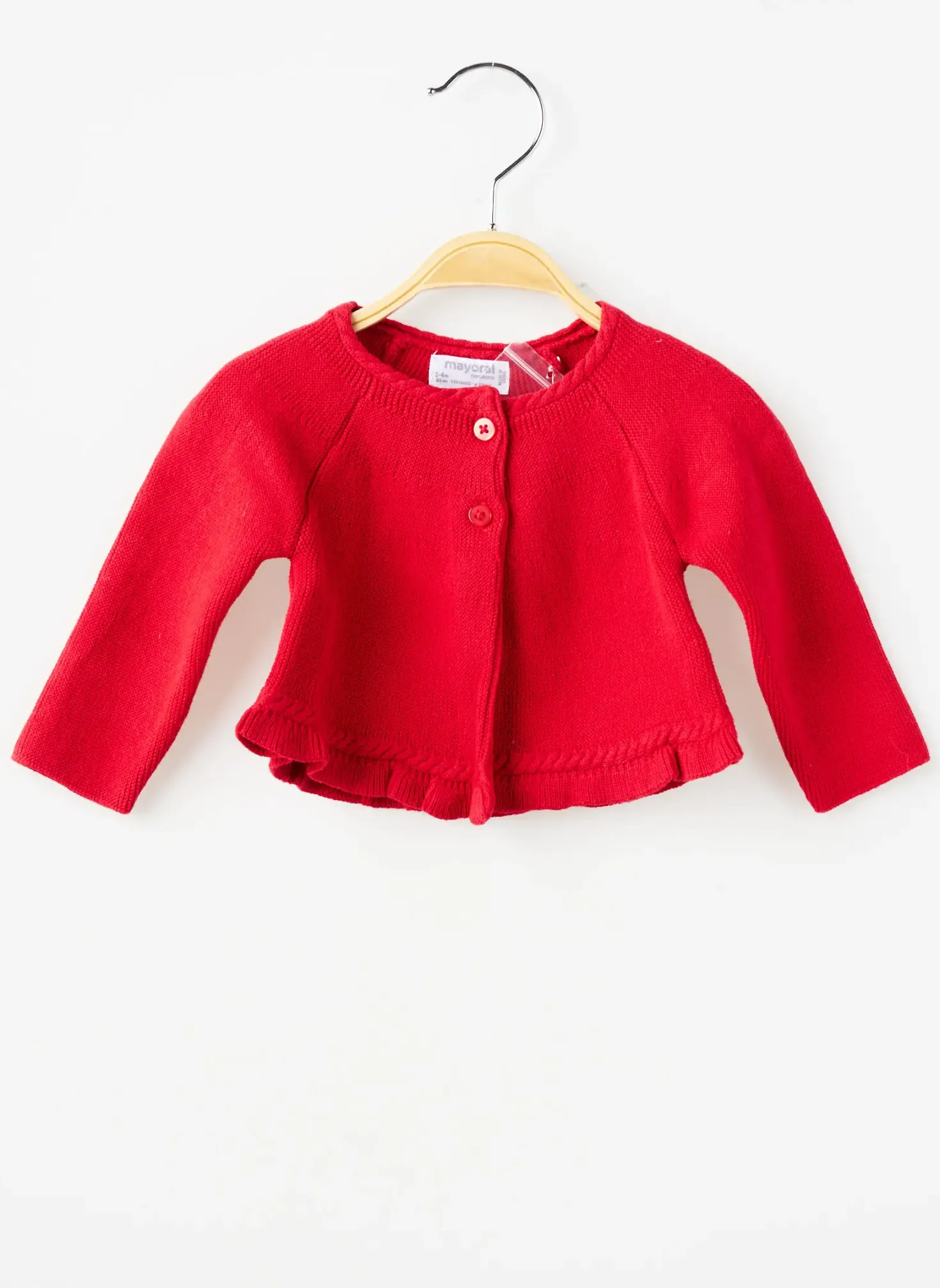 Gilet Manches Longues Mayoral Rouge