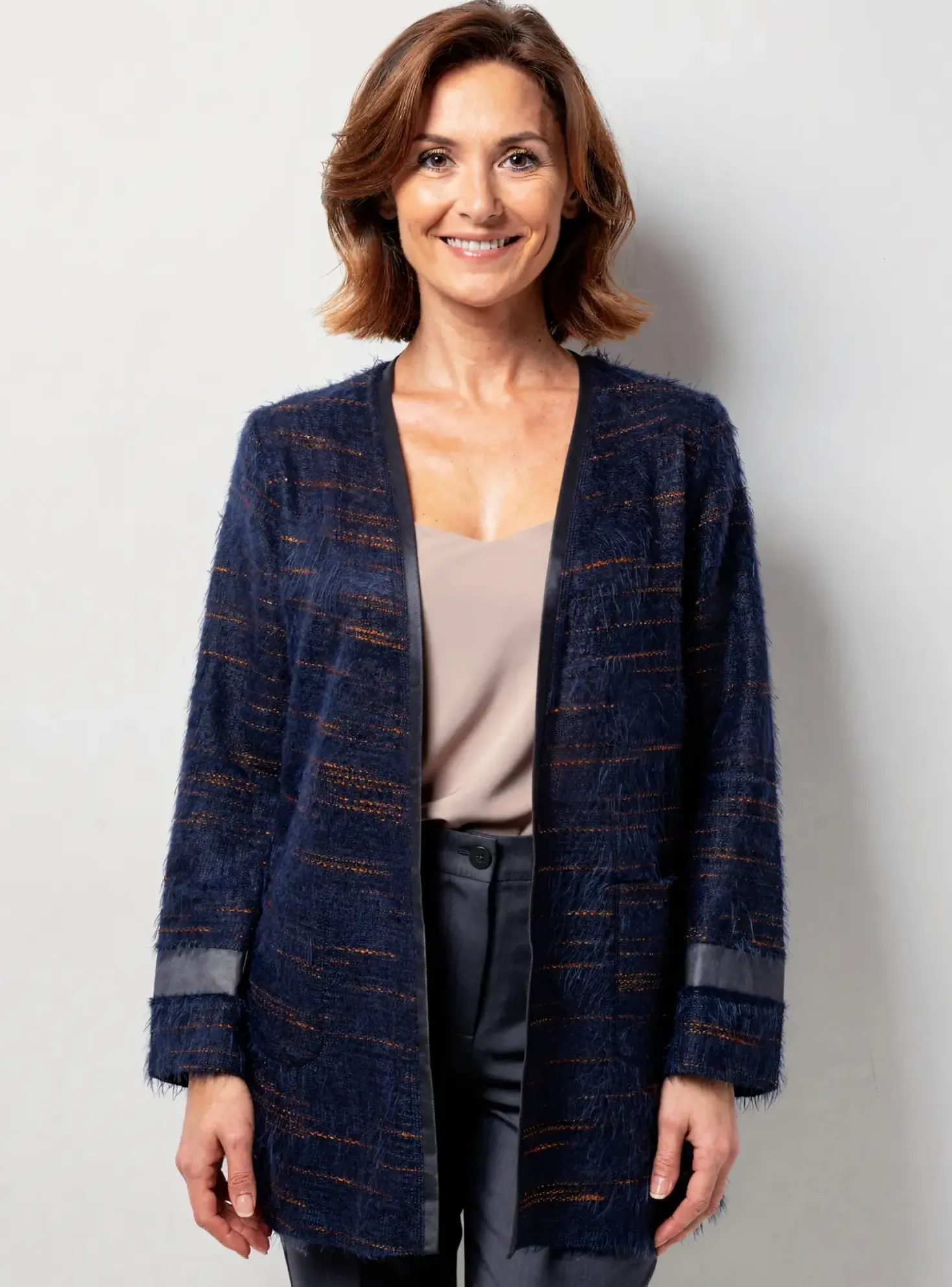 Gilet Manches Longues Meri & Esca Bleu