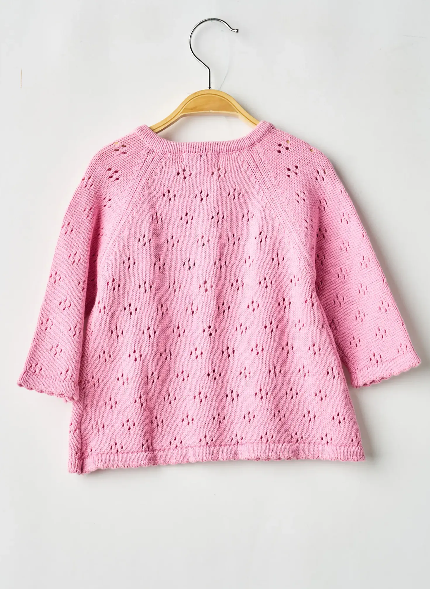 Gilet Manches Longues Mini Pouce Rose