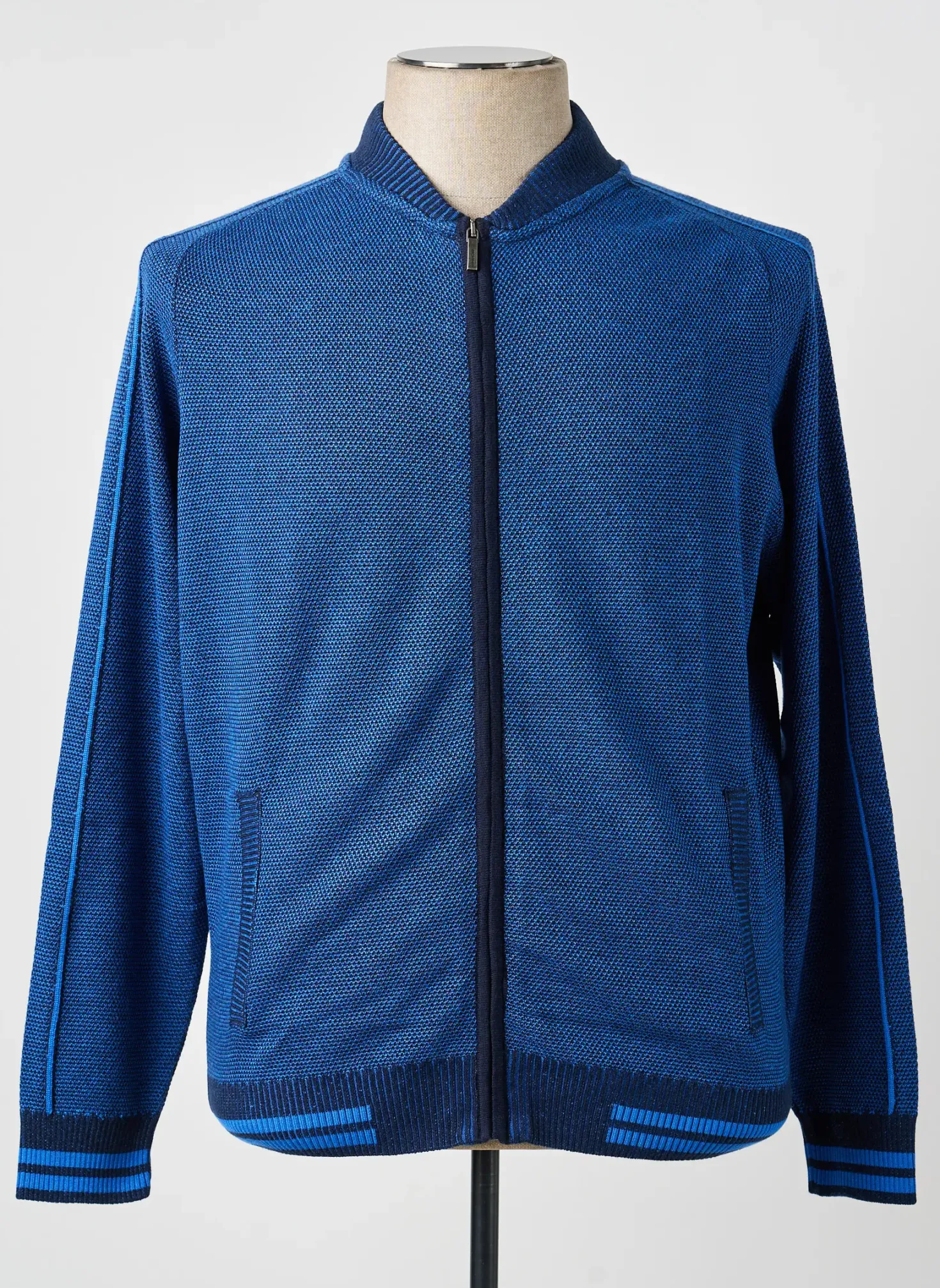 Gilet Manches Longues Monte Carlo Bleu