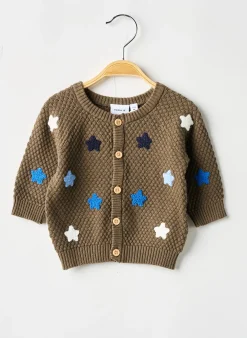 Gilet Manches Longues Name It Marron