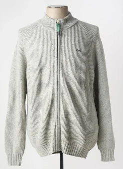 Gilet Manches Longues New Zealand Auckland Gris