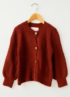 Gilet Manches Longues Only Marron