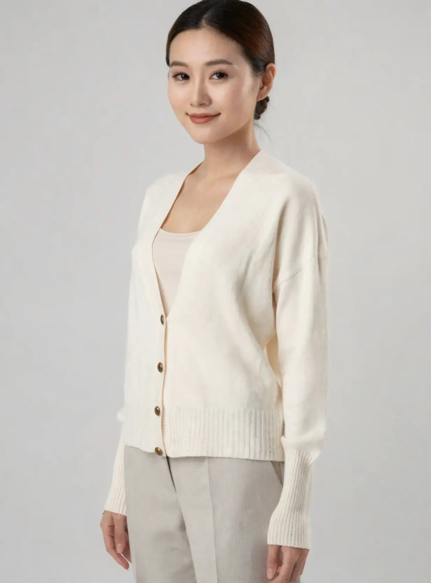 Gilet Manches Longues Pako Litto Beige