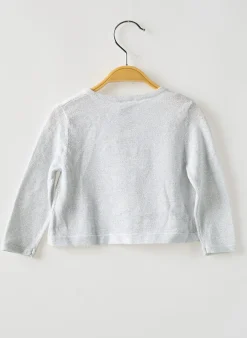 Gilet Manches Longues Petit Bateau Gris