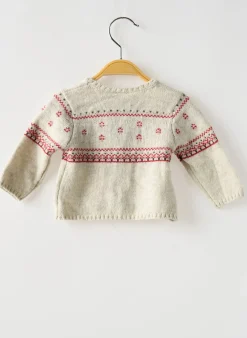 Gilet Manches Longues Petit Bateau Beige