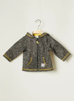 Gilet Manches Longues 3 Pommes Gris