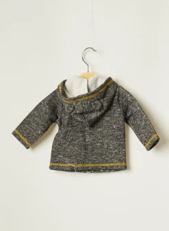 Gilet Manches Longues 3 Pommes Gris