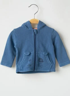Gilet Manches Longues 3 Pommes Bleu