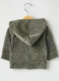 Gilet Manches Longues 3 Pommes Kaki