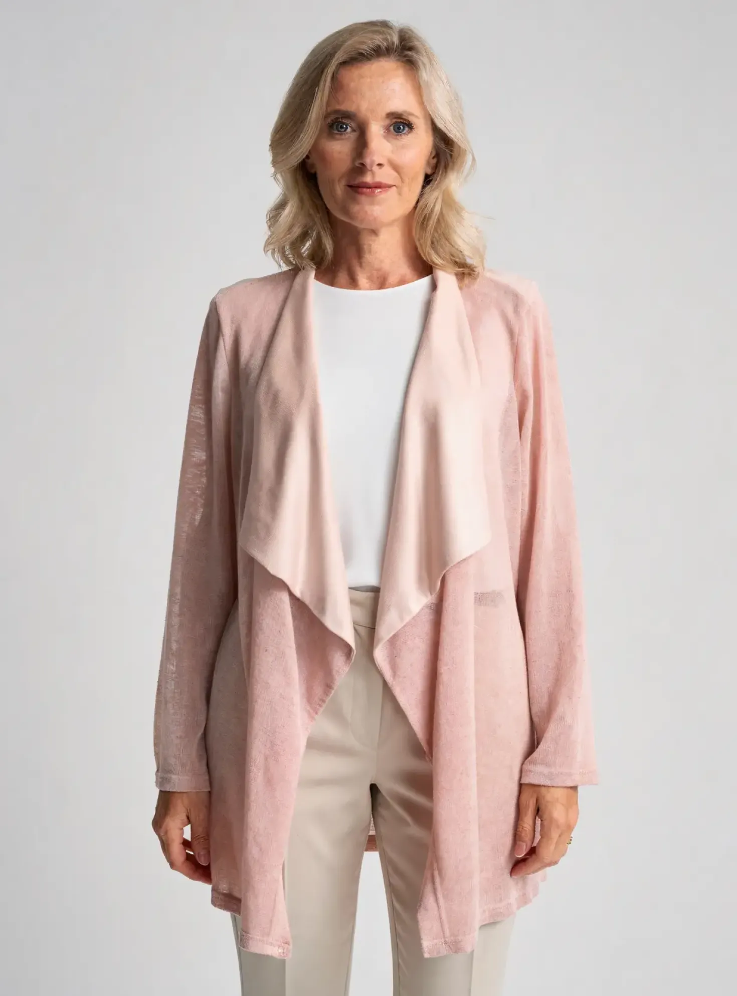 Gilet Manches Longues Romeo Pour Juliette Rose