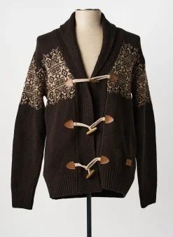 Gilet Manches Longues Salsa Marron