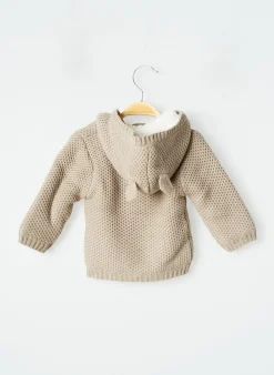 Gilet Manches Longues Sans Marque Beige