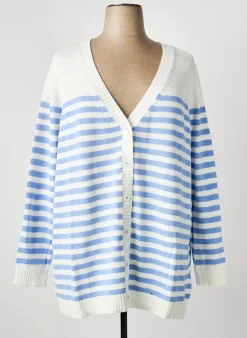 Gilet Manches Longues Sheego Blanc