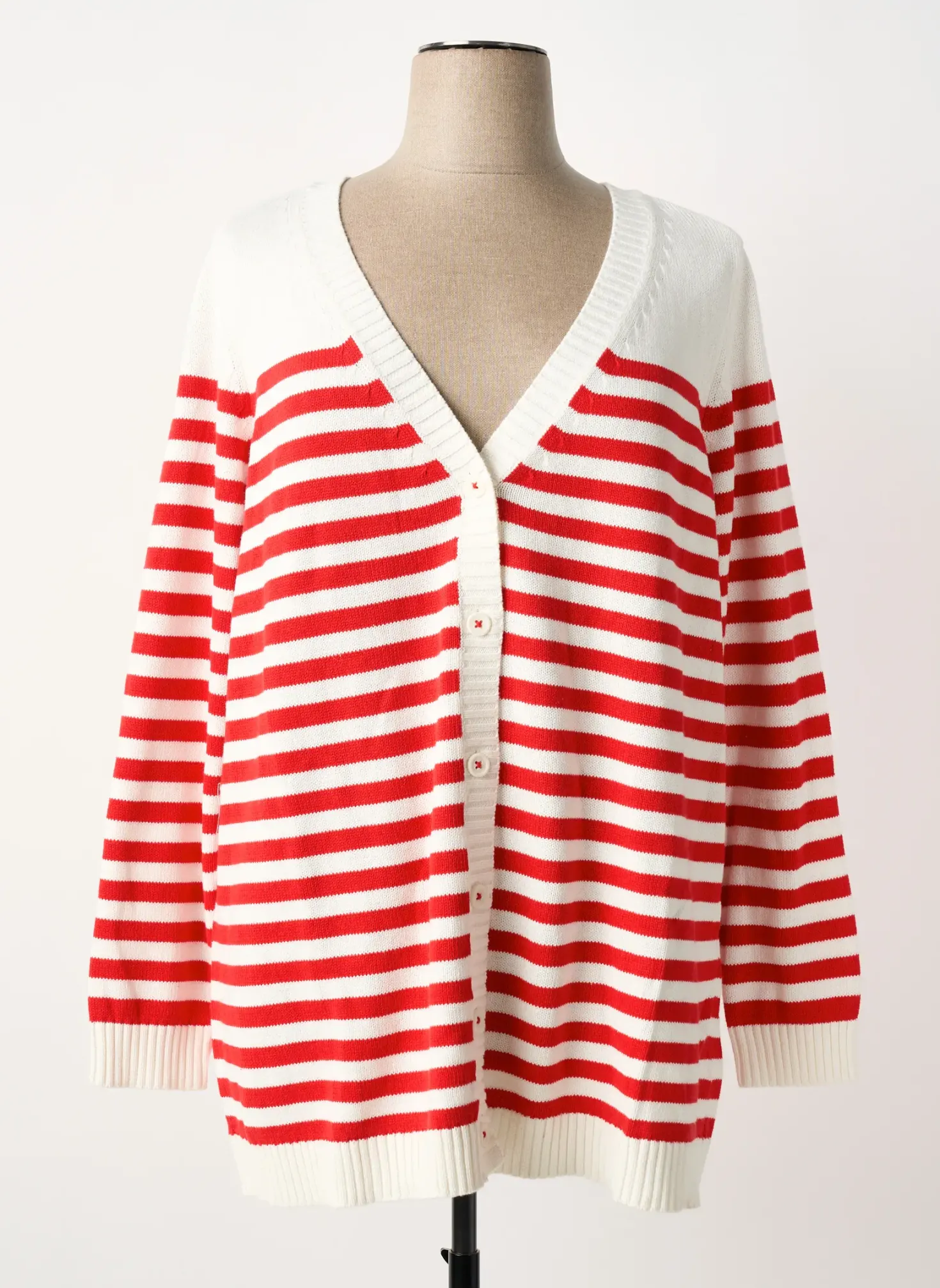 Gilet Manches Longues Sheego Blanc