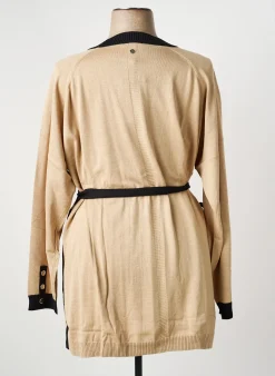 Gilet Manches Longues Sheego Beige