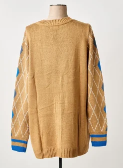 Gilet Manches Longues Sheego Beige