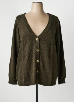 Gilet Manches Longues Sheego Vert