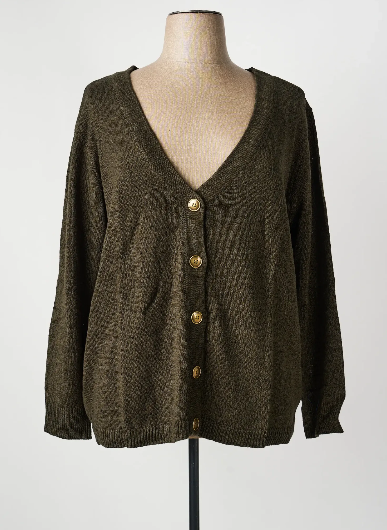 Gilet Manches Longues Sheego Vert