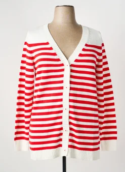 Gilet Manches Longues Sheego Blanc