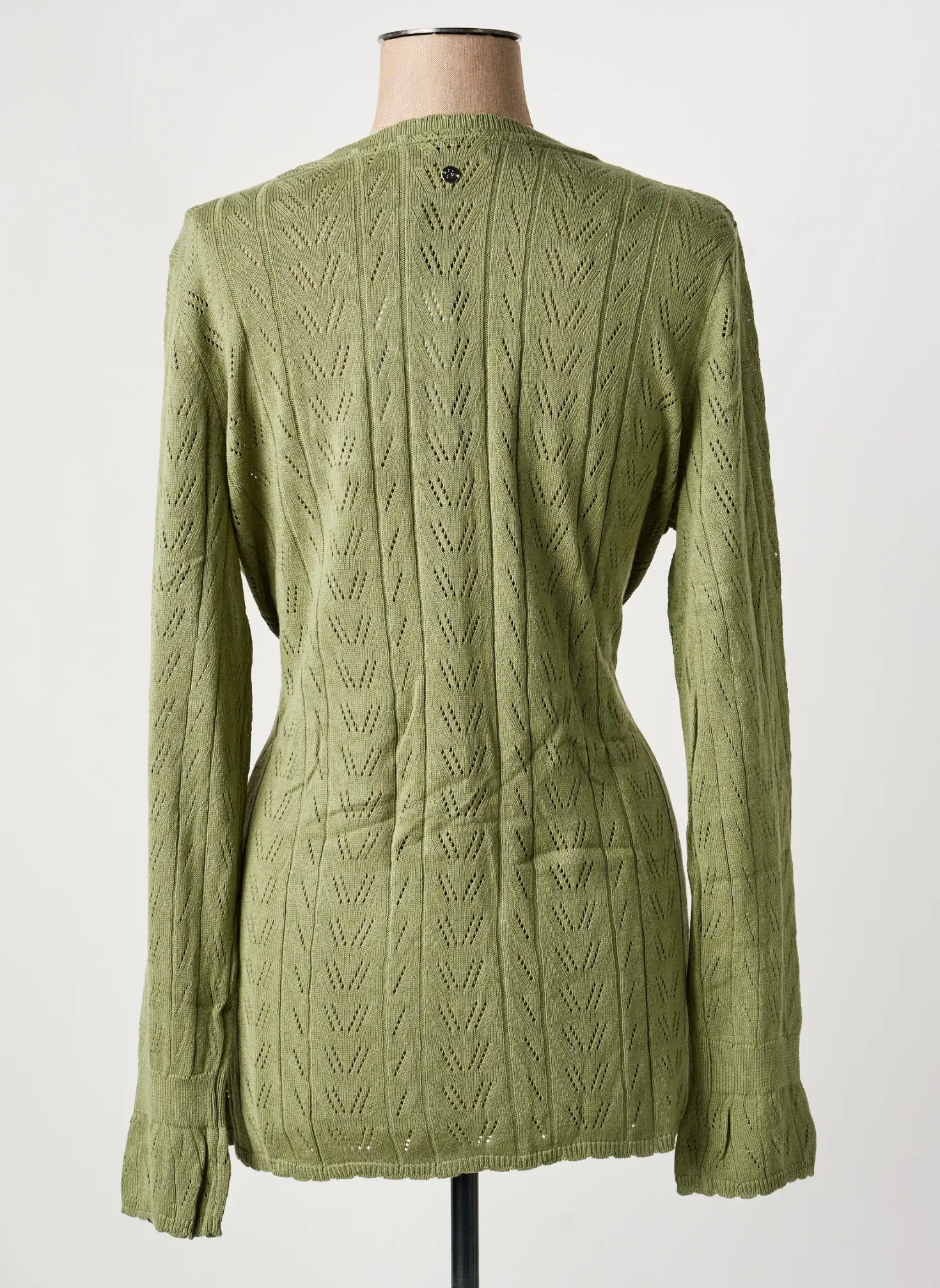 Gilet Manches Longues Sheego Vert