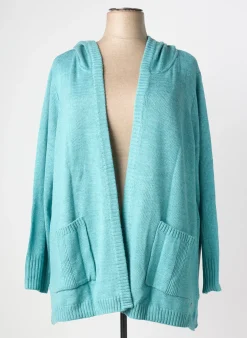 Gilet Manches Longues Sheego Bleu